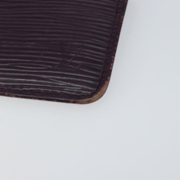 LOUIS VUITTON Epi Pochette Cles NM Muntbuidel Paars M6660K LV Auth 152249
