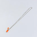 LOUIS VUITTON Collier LV Frio Necklace metal Orange MP2142 LV Auth 152250-8