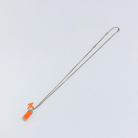 LOUIS VUITTON Collier LV Frio Necklace metal Orange MP2142 LV Auth 152250