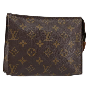 LOUIS VUITTON Monogram Poche Toilette 19 Pouch M47544 LV Auth 152251