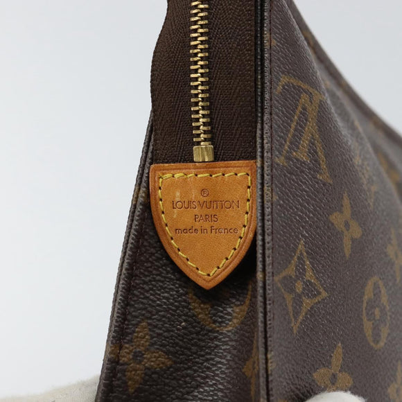 LOUIS VUITTON Monogram Poche Toilette 19 Pouch M47544 LV Auth 152251