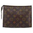 LOUIS VUITTON Monogram Poche Toilette 19 Pouch M47544 LV Auth 152251-3