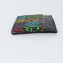 GUCCI GG Psychedelic Card Case Black 601098 Auth 152252-4