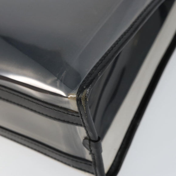 GUCCI Tote Bag Vinyl Black 001 2058 1773 5 Auth 152253