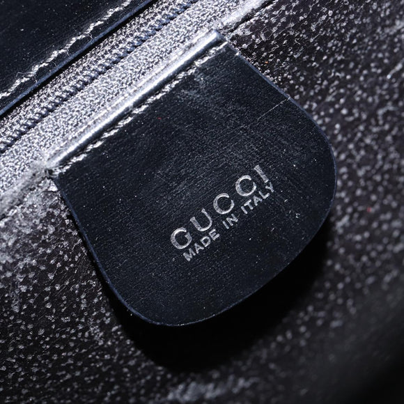 GUCCI Tote Bag Vinyl Black 001 2058 1773 5 Auth 152253