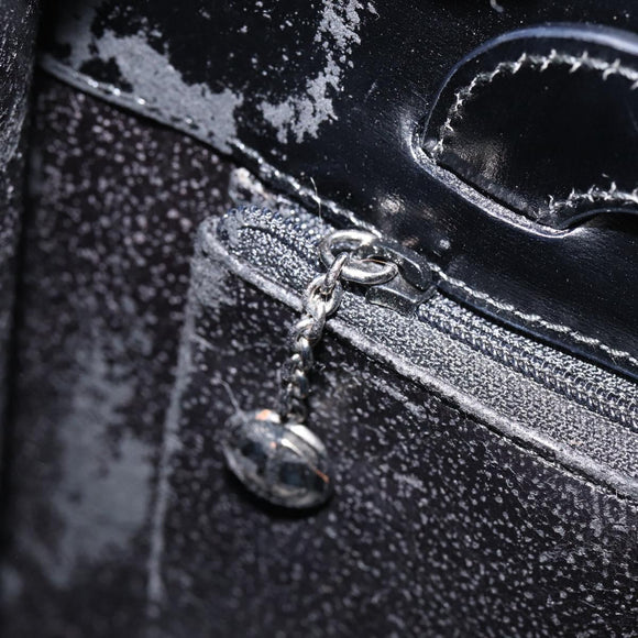 GUCCI Tote Bag Vinyl Black 001 2058 1773 5 Auth 152253