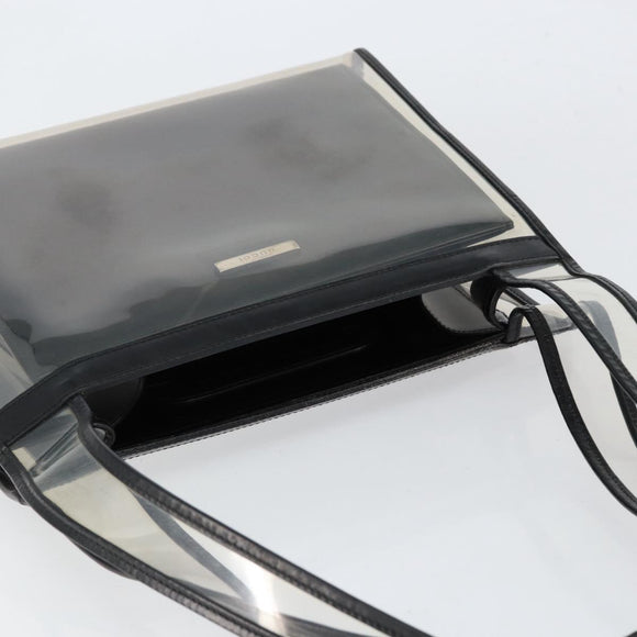 GUCCI Tote Bag Vinyl Black 001 2058 1773 5 Auth 152253