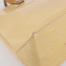 LOUIS VUITTON Monogram Vernis Reade PM Bag Marshmallow Pink M91306 Auth 152261-14