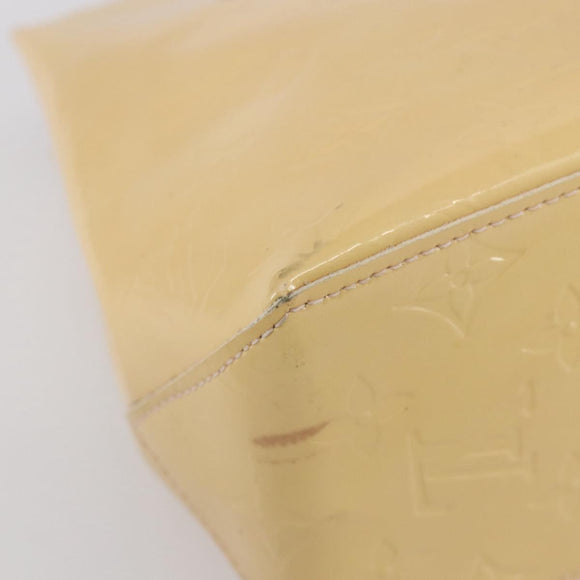LOUIS VUITTON Monogram Vernis Reade PM Bag Marshmallow Pink M91306 Auth 152261