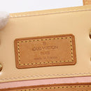 LOUIS VUITTON Monogram Vernis Reade PM Bag Marshmallow Pink M91306 Auth 152261-10