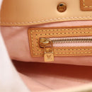 LOUIS VUITTON Monogram Vernis Reade PM Bag Marshmallow Pink M91306 Auth 152261-17