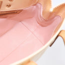 LOUIS VUITTON Monogram Vernis Reade PM Bag Marshmallow Pink M91306 Auth 152261-18