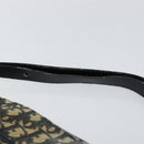 Christian Dior Trotter Canvas Shoulder Bag Navy Gold Auth 152262-8