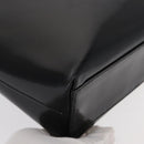 Salvatore Ferragamo Gancini Shoulder Bag Leather Black Gold Auth 152264-9