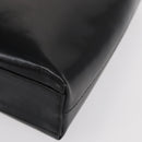 Salvatore Ferragamo Gancini Shoulder Bag Leather Black Gold Auth 152264-14