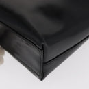 Salvatore Ferragamo Gancini Shoulder Bag Leather Black Gold Auth 152264-16