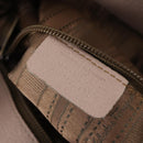 Salvatore Ferragamo Shoulder Bag Leather Beige Gold Auth 152265-22