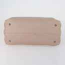 Salvatore Ferragamo Shoulder Bag Leather Beige Gold Auth 152265-9
