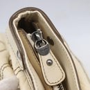 Salvatore Ferragamo Tote Bag Leather White Auth 152267-14