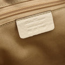 Salvatore Ferragamo Tote Bag Leather White Auth 152267-15