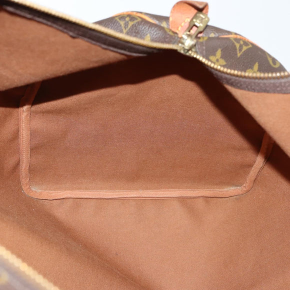 LOUIS VUITTON Monogram Keepall 55 Boston Bag M41424 LV Auth 152269