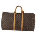 LOUIS VUITTON Monogram Keepall 55 Boston Bag M41424 LV Auth 152269-2