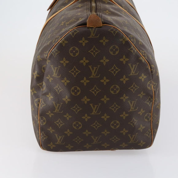 LOUIS VUITTON Monogram Keepall 55 Boston Bag M41424 LV Auth 152269