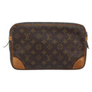 LOUIS VUITTON Monogram Compiegne 28 Clutch Bag M51845 LV Auth 152270-2
