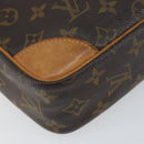 LOUIS VUITTON Monogram Compiegne 28 Clutch Bag M51845 LV Auth 152270-14