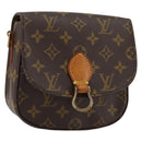 LOUIS VUITTON Monogram Saint Cloud PM Shoulder Bag M51244 LV Auth 152272-1