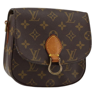 LOUIS VUITTON Monogram Saint Cloud PM Shoulder Bag M51244 LV Auth 152272