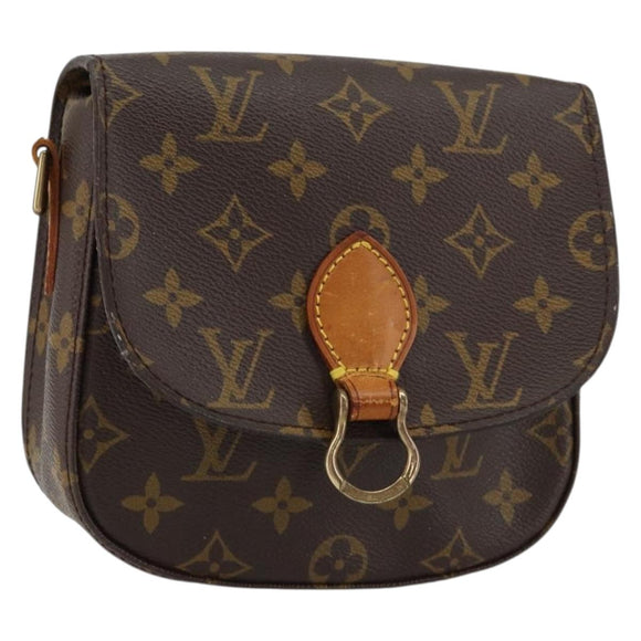 LOUIS VUITTON Monogram Saint Cloud PM Shoulder Bag M51244 LV Auth 152272