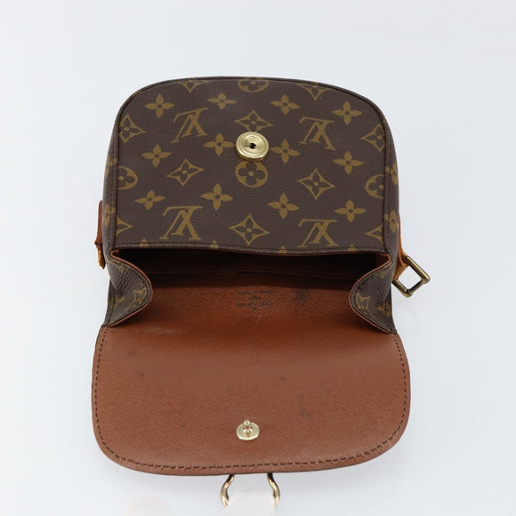 LOUIS VUITTON Monogram Saint Cloud PM Shoulder Bag M51244 LV Auth 152272