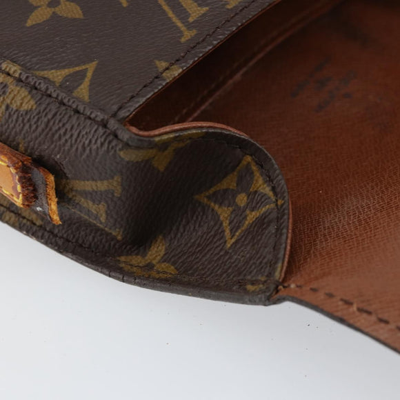 LOUIS VUITTON Monogram Saint Cloud PM Shoulder Bag M51244 LV Auth 152272