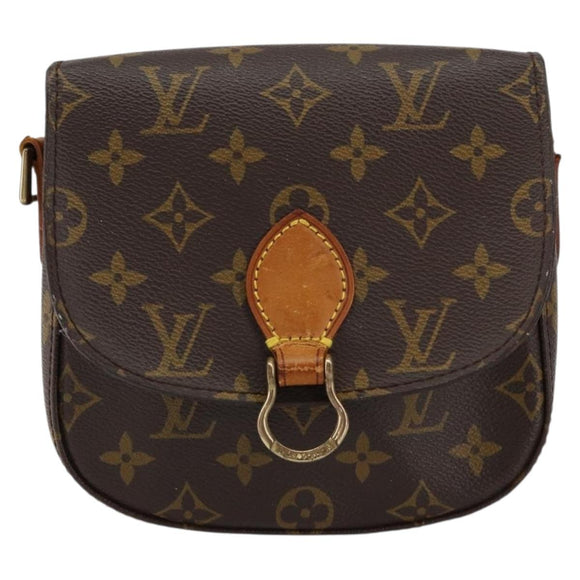 LOUIS VUITTON Monogram Saint Cloud PM Shoulder Bag M51244 LV Auth 152272