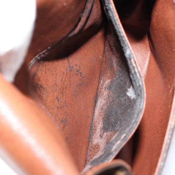 LOUIS VUITTON Monogram Saint Cloud PM Shoulder Bag M51244 LV Auth 152272