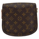 LOUIS VUITTON Monogram Saint Cloud PM Shoulder Bag M51244 LV Auth 152272-2