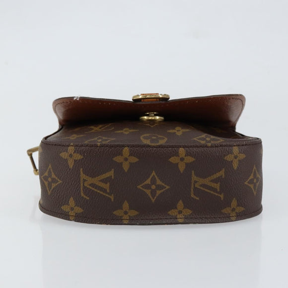 LOUIS VUITTON Monogram Saint Cloud PM Shoulder Bag M51244 LV Auth 152272