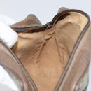 GUCCI GG Supreme Web Sherry Line Bag PVC Beige Gold 56 02 004 Auth 152274-19