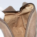 GUCCI GG Supreme Web Sherry Line Bag PVC Beige Gold 56 02 004 Auth 152274-20