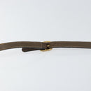 GUCCI GG Supreme Web Sherry Line Bag PVC Beige Gold 56 02 004 Auth 152274-8