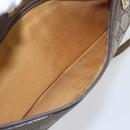 GUCCI GG Supreme Web Sherry Line Bag PVC Beige Gold 98 02 005 Auth 152275-23