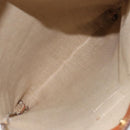 CELINE Macadam Canvas Hand Bag PVC Leather Brown Gold Auth 152276-11