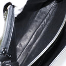 BALLY Hand Bag Leather Khaki Gold Auth 152278-17