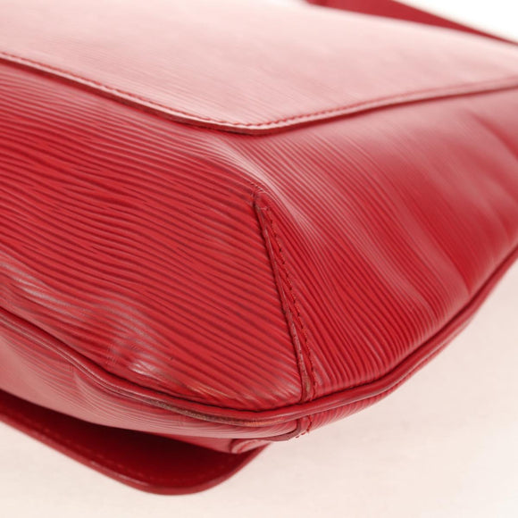LOUIS VUITTON Epi Musette Shoulder Bag SPO Red LV Auth 152281V