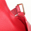 LOUIS VUITTON Epi Musette Shoulder Bag SPO Red LV Auth 152281V-18