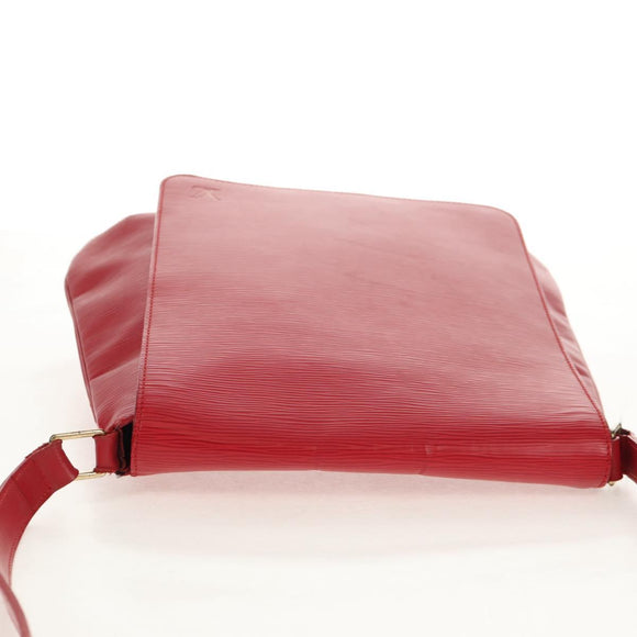 LOUIS VUITTON Epi Musette Shoulder Bag SPO Red LV Auth 152281V