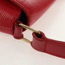 LOUIS VUITTON Epi Musette Shoulder Bag SPO Red LV Auth 152281V-9