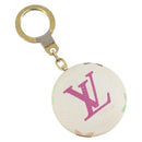 LOUIS VUITTON Monogram Multicolor Astropill Charm White M51911 LV Auth 152282-1