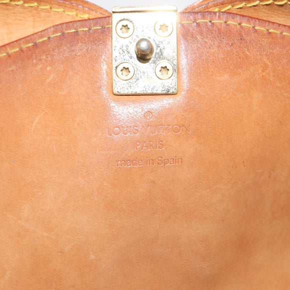 LOUIS VUITTON Monogram Cherry Blossom Sac Retro PM Bag White M92014 Auth 152285A